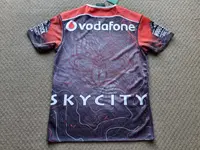 2016 NZ Warriors training jersey black 5.webp