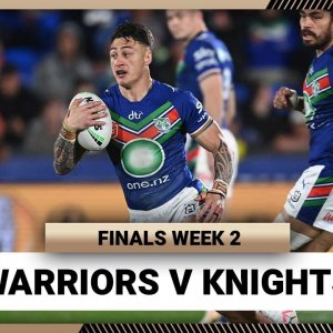 New Zealand Warriors v Newcastle Knights | NRL Finals Week 2 | Full Match Replay